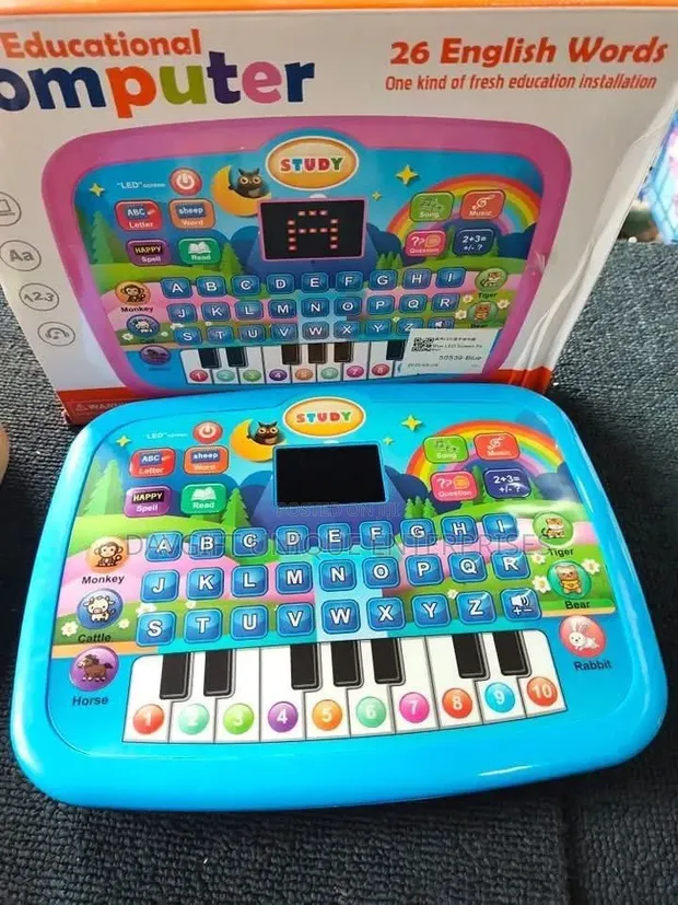 Kids Educational Computer - English Words, Rhymes & Spellings - 1