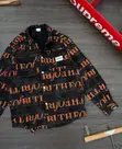 Men's Textured Long-Sleeve Button-Up Shirt - 1
