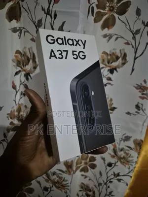 New Samsung Galaxy A37 256GB Black