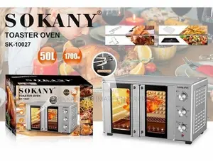 Sokany SK-10027 50L Grilling & Baking Toaster Oven