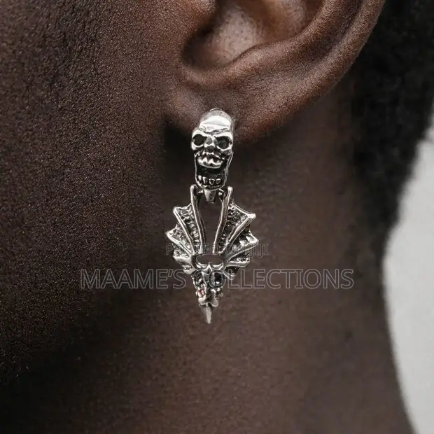 Men's Stainless Steel Earrings - 1