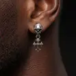 Men's Stainless Steel Earrings - 2