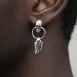 Men's Stainless Steel Earrings - 4