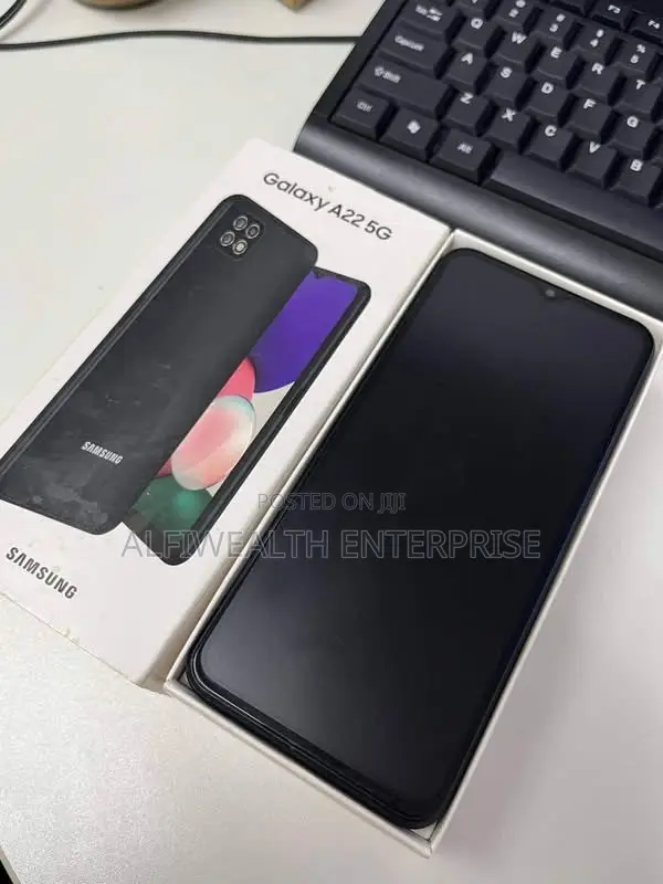 New Samsung Galaxy A22 128GB Black - 1