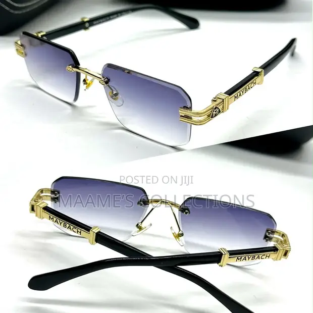 Luxury Maybach Rimless Sunglasses - 1