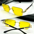 Luxury Maybach Rimless Sunglasses - 5