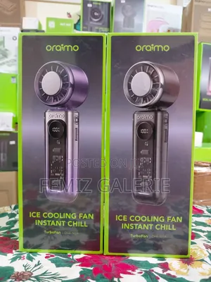 Oraimo TurboFan Rechargeable Fan with Ice-Cooling Chip