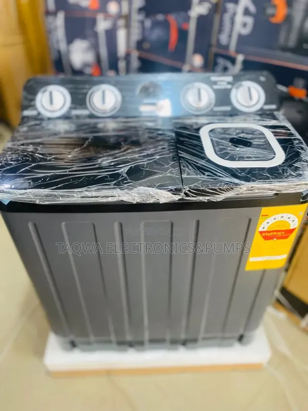Dark Gray Nasco 7kg Twin Tub Washing Machine - 1