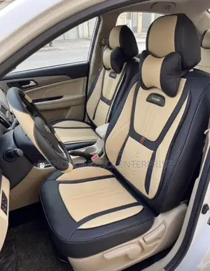 Original Leather Car Seat Covers with Neck Pillows
