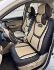 Original Leather Car Seat Covers with Neck Pillows - 1