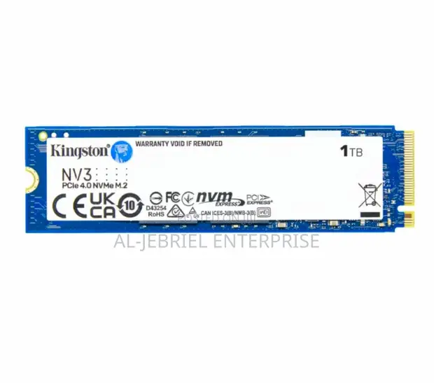 Kingston NV3 1TB PCIe 4.0 NVMe SSD - 1