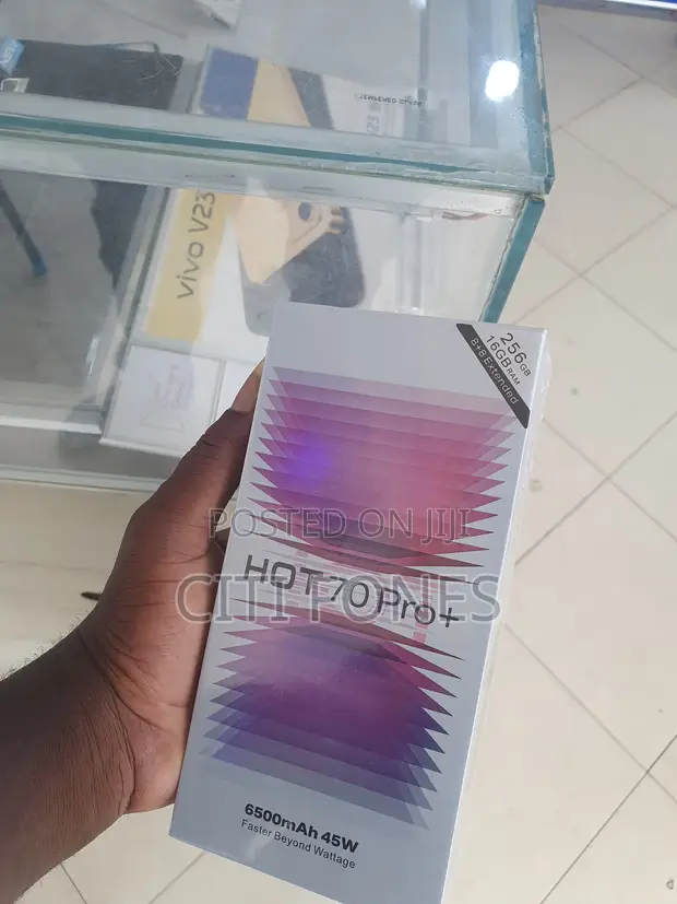 New Infinix Hot 70 Pro 5G+ 256GB Black - 1
