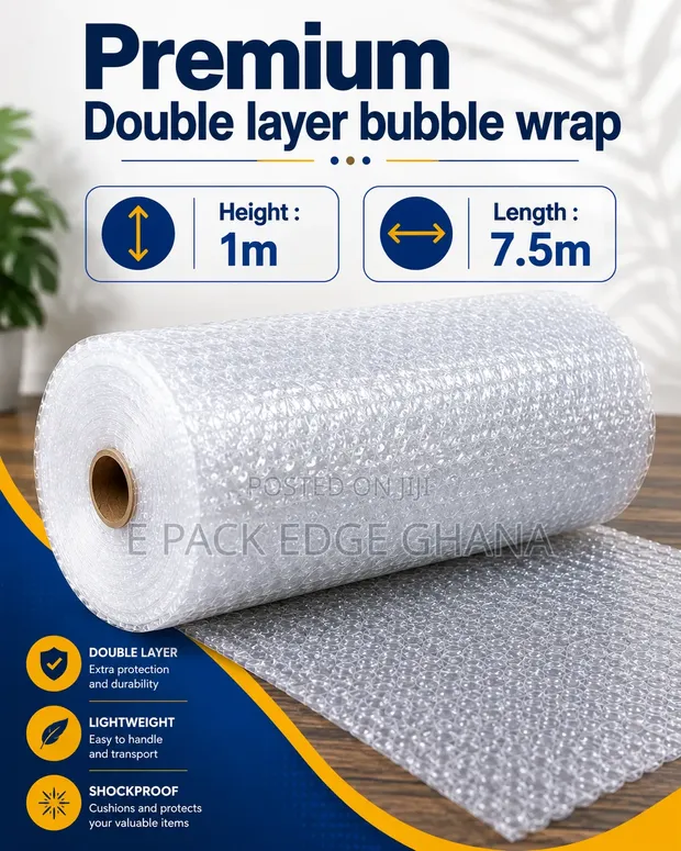 Double Layer Bubble Wrap Roll - 1