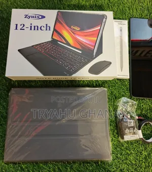 Zynix Note Book 12 Pro 256GB Black Tablet