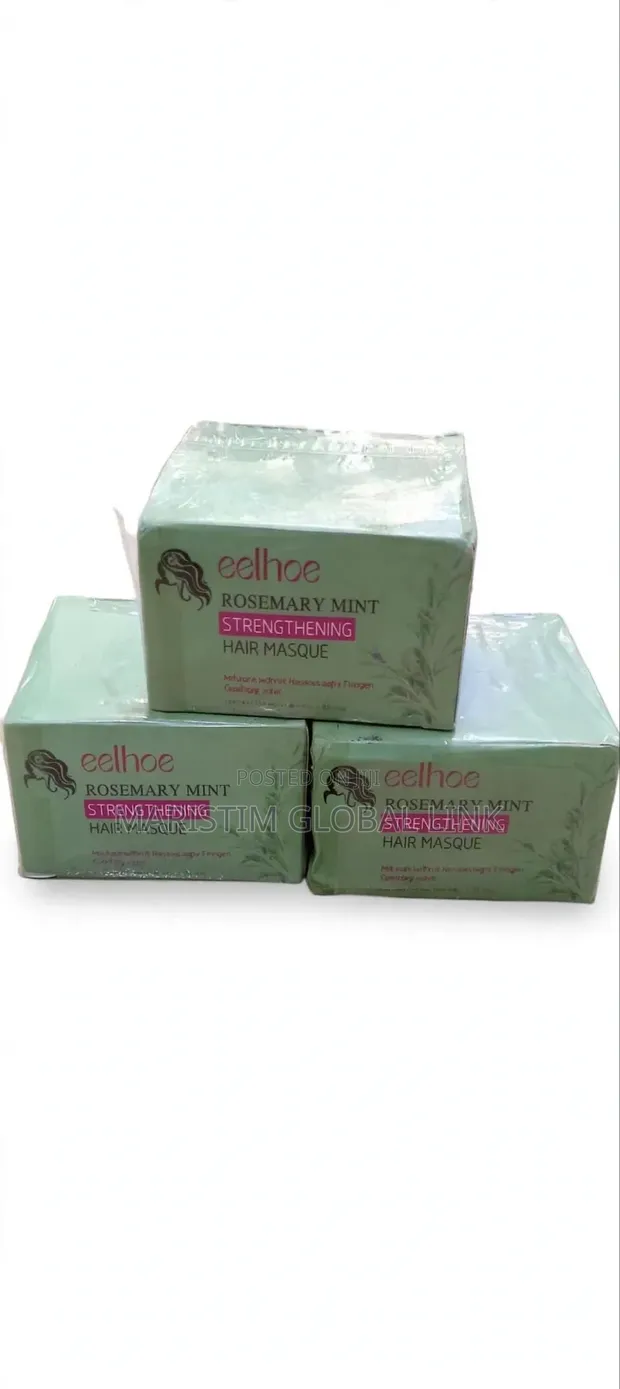 Eelhoe Rosemary Mint Strengthening Hair Masque (100g) - 1