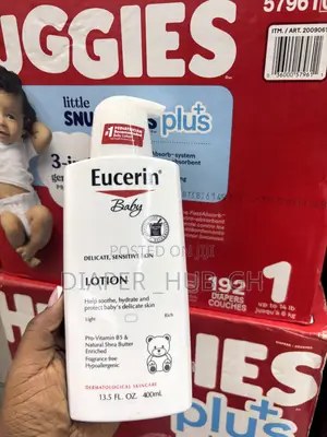Eucerin Baby Gentle Lotion, Fragrance-Free, 13.5 Fl Oz