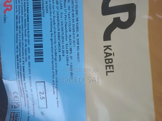 2.5mm RR Electrical Cables - 1