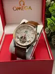 Men's Omega Analog Mechanical Wristwatch - 4
