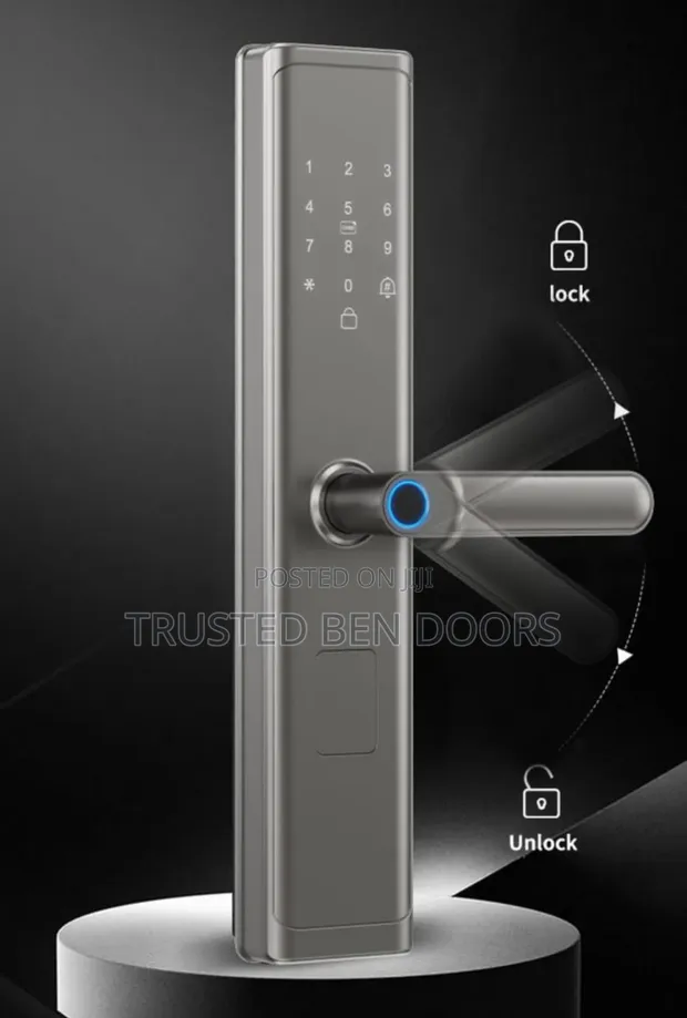 Tuya WiFi Biometric Smart Lock with App Control - 1