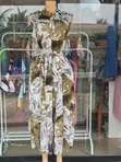Ladies Long Belted Dress - 1