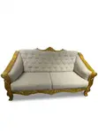 White VIG Furniture Royal Sofa Chair - 4