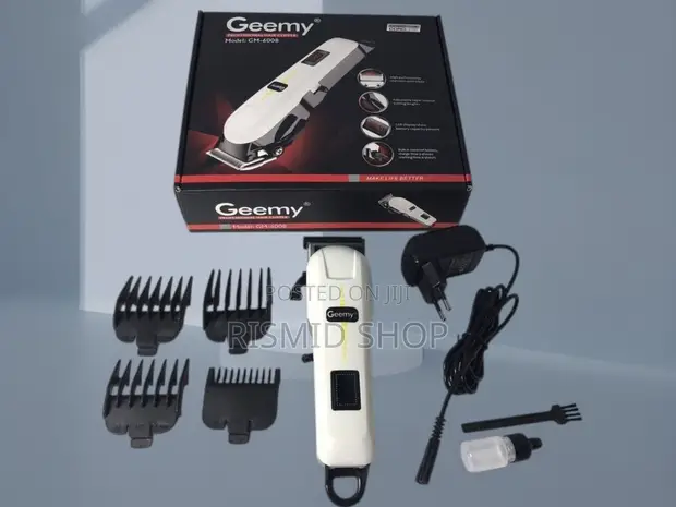 Geemy GM-6008 Cordless Rechargeable Barber Clipper - 1