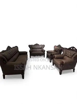 Royal Sofa Chair - Brown Leather