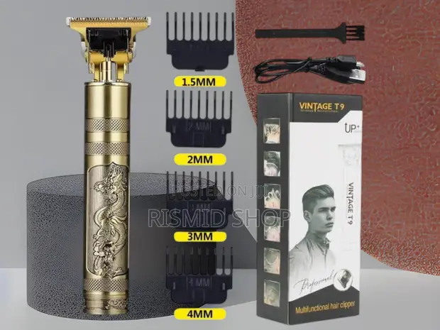 Vintage T9 Professional Cordless Hair Clipper - 1