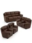 Luxurious Sofa Chairs - Black or Brown - 2