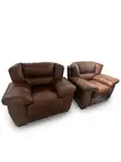 Luxurious Sofa Chairs - Black or Brown - 4