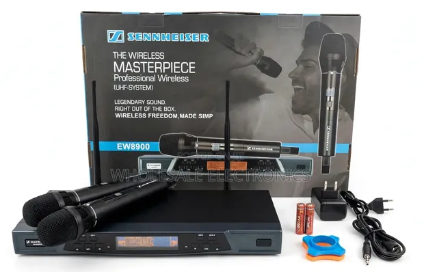 Sennheiser EW8900 Professional Dual Wireless UHF Microphone System - 1