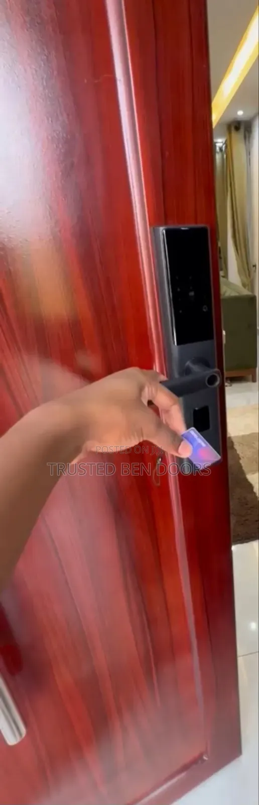 Tuya App WiFi Biometric Smart Door Lock - 1