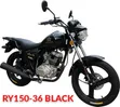 Royal RY150 2025 Motorcycle - Black - 4