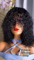 12-Inch Fringe Pixie Curls Wig - 350g - 3