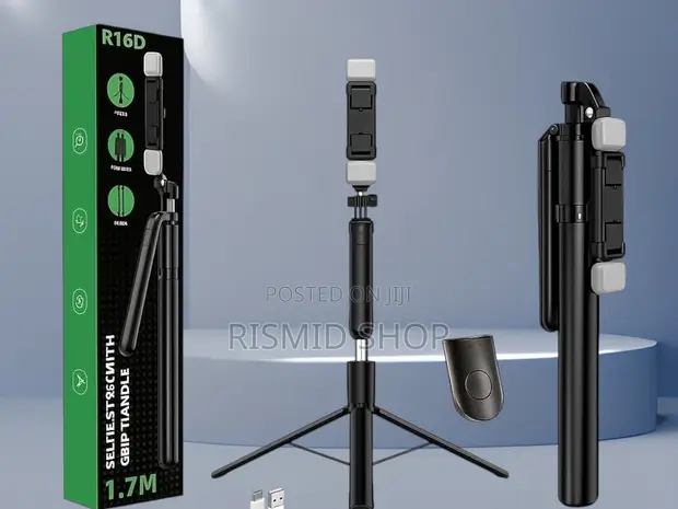 R16D 3-in-1 Selfie Stick & Tripod Stand - 1