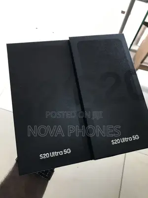 New Samsung Galaxy S20 Ultra 128GB Black