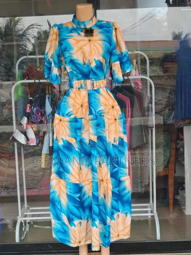 Ladies Belted Dress - 1