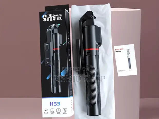 H53 Multifunctional Bluetooth Phone Tripod Stick - 1