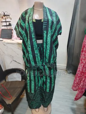 Kimono With Trousers - African Wear