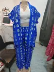 Kimono With Trousers - African Wear - 5