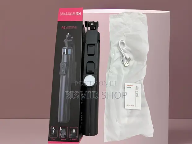 R6 360° Rotating Bluetooth Selfie Stick & Tripod - 1