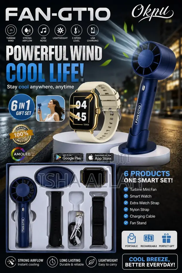 FAN-GT10 6-in-1 Smart Cool Set - 1