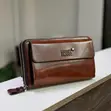 Montblanc Men's Luxury Leather Hand Purse / Wallet / Clutch - 1