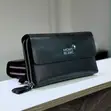 Montblanc Men's Luxury Leather Hand Purse / Wallet / Clutch - 4