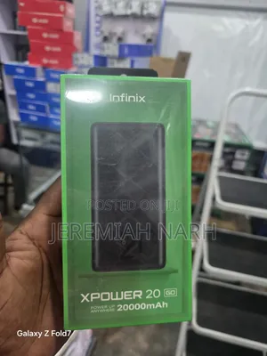 Original Infinix 20000mAh Power Bank