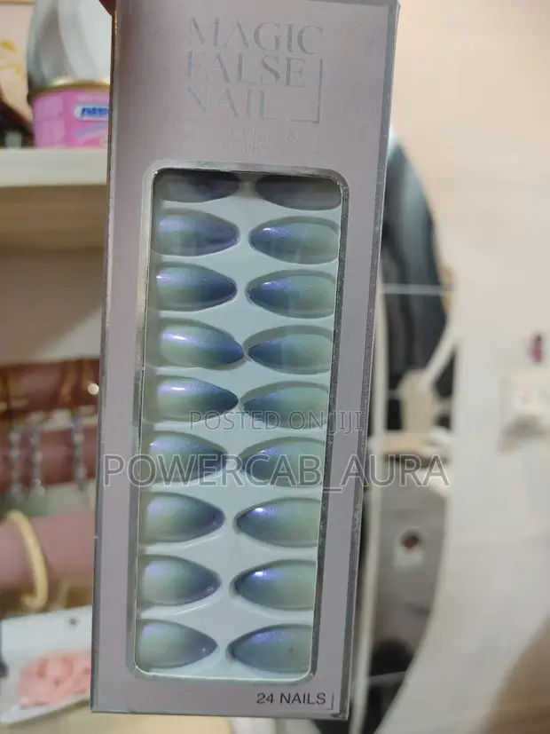 Press on Nails with Filler & Stickers - 1