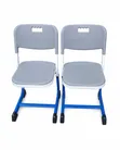 2-in-1 Study Table and Chair for Schools - 2