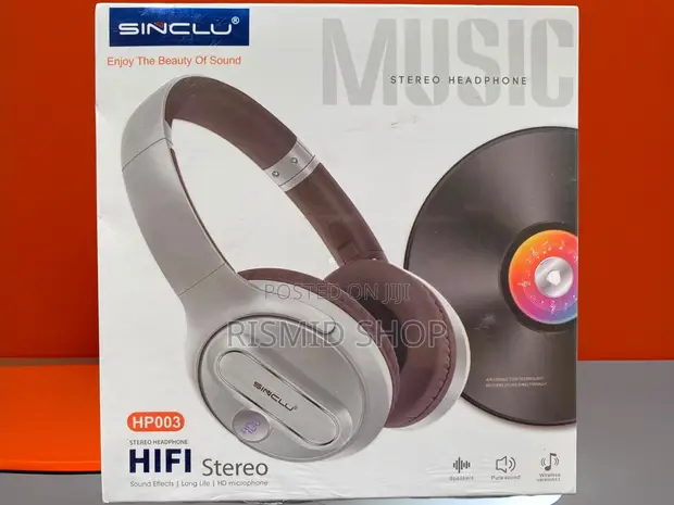 SINCLU HP003 Premium Hi-Fi Wireless Headphones - 1