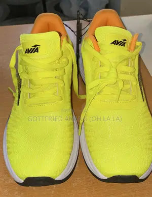 Avia Yellow Athletic Shoes - Size 8.5