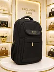 Waterproof Laptop Backpack - Large, Black - 2